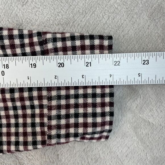 ABERCROMBIE & FITCH Flannel Shirt Men Medium Multi Check Oversized Soft A&F NWOT - Picture 8 of 13